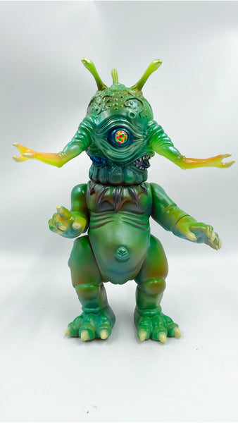 Cosmic Thingy "Childs/Green" by Paul Kaiju painted by Creature Bazaar