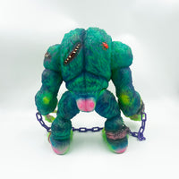 James Groman Mad Monster painted by  Rampage Studios, Bwana Spoons, Paul Kaiju, Draculazer, blitzkrieg toys, and creature bazaar