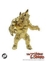 THE 7TH VOYAGE OF SINBAD: CYCLOPS Sofubi Vinyl Figure by ISH - TOTAL GOLD