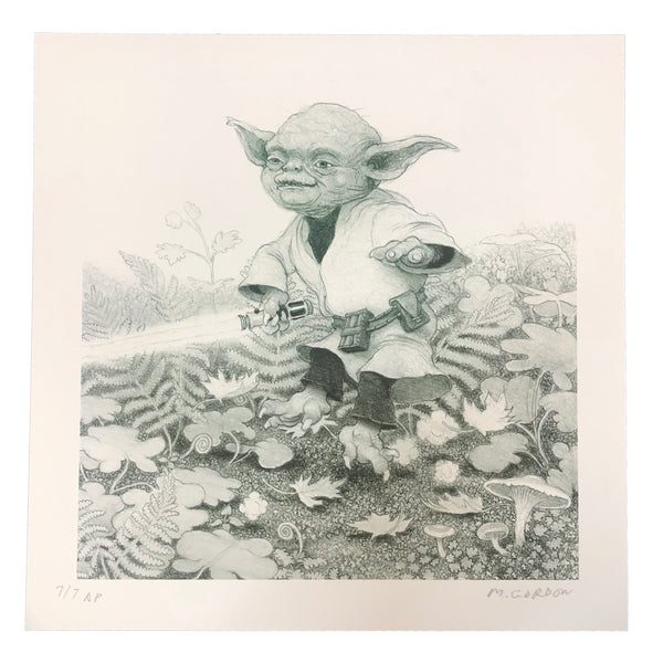Yoda print by Matt Gordon